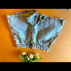 Cotton On High Rise Denim shorts